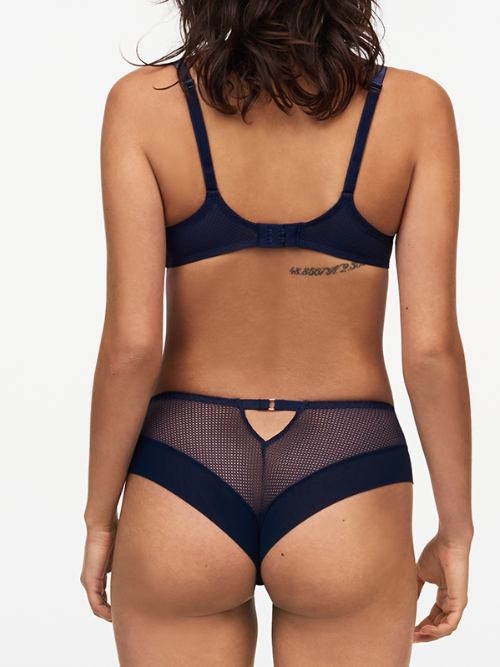 Chantelle Fleurs Signature bleu marine soutien-gorge sans forme