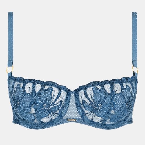 Chantelle Fleurs Signature jeans bleu soutien-gorge sans forme