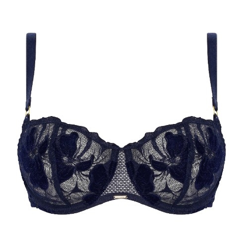 Chantelle Fleurs Signature bleu marine soutien-gorge rembourré