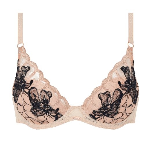 Chantelle Fleurs Signature beige soutien-gorge rembourré
