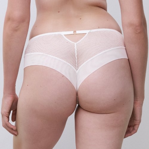 Chantelle Fleurs Signature blanc shortie