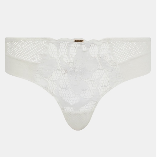 Chantelle Fleurs Signature blanc shortie