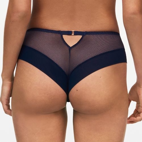Chantelle Fleurs Signature bleu marine shortie