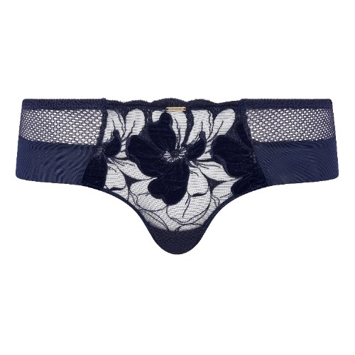 Chantelle Fleurs Signature bleu marine shortie