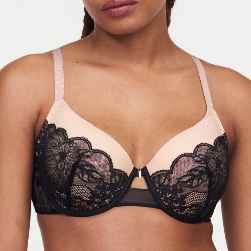 Chantelle Midnight Flowers noir soutien-gorge rembourré