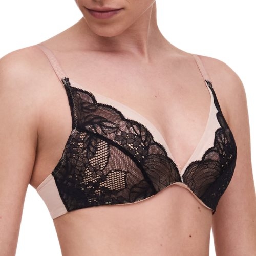 Chantelle Midnight Flowers noir soutien-gorge rembourré