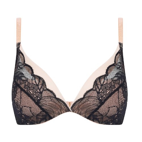 Chantelle Midnight Flowers noir soutien-gorge rembourré