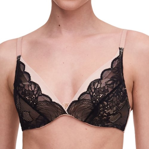 Chantelle Midnight Flowers noir soutien-gorge rembourré
