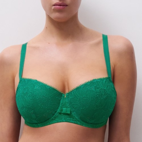 Chantelle Day to Night vert soutien-gorge sans forme