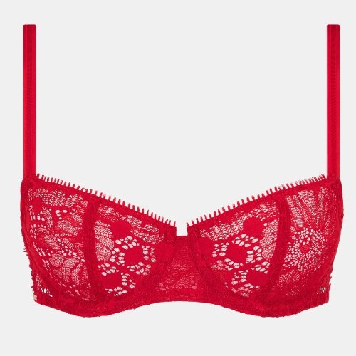Chantelle Day to Night poppy red soutien-gorge sans forme