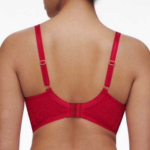Chantelle Day to Night poppy red soutien-gorge sans forme