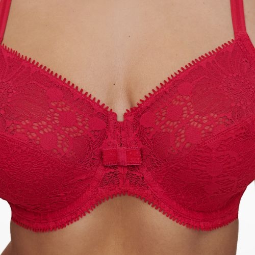 Chantelle Day to Night poppy red soutien-gorge sans forme