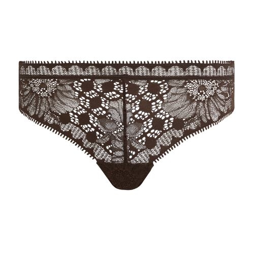 Chantelle Day to Night marron culotte string