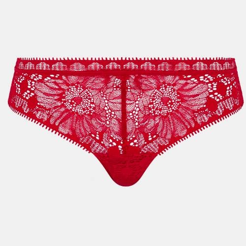 Chantelle Day to Night poppy red culotte string