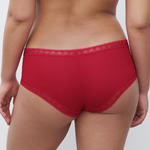 Chantelle Day to Night poppy red shortie