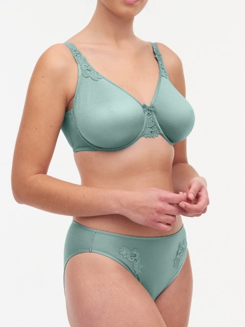 Chantelle Hedona vert soutien-gorge sans forme