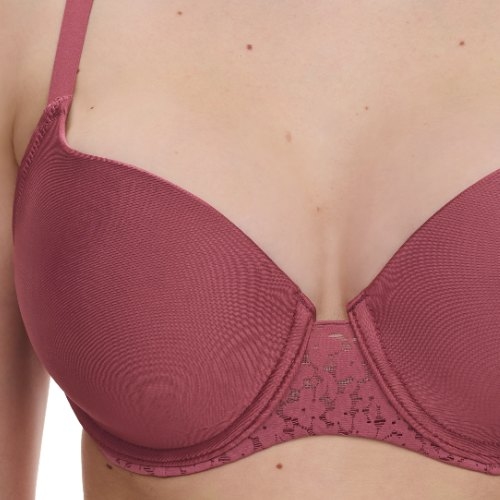 Chantelle Norah rouge soutien-gorge rembourré