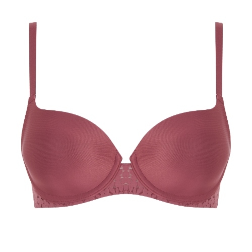 Chantelle Norah rouge soutien-gorge rembourré