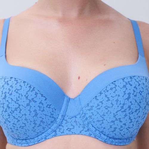 Chantelle Norah bleu soutien-gorge rembourré