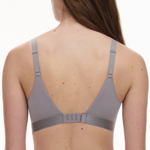 Chantelle Norah gris soutien-gorge sans armatures en dentelle