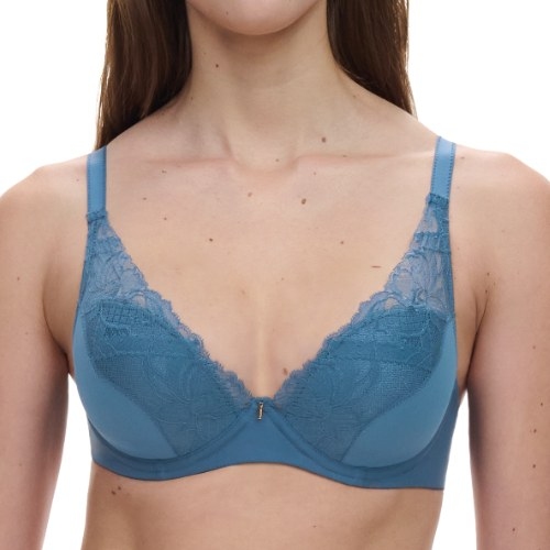 Chantelle Orangerie Dream jeans bleu soutien-gorge rembourré