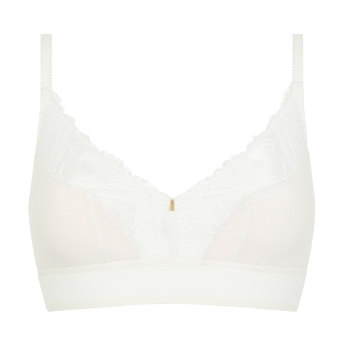 Chantelle Orangerie Dream blanc soutien-gorge sans armatures en dentelle