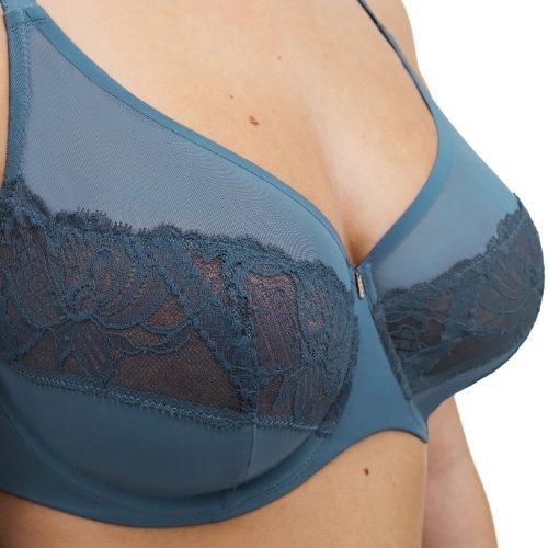 Chantelle Orangerie Dream jeans bleu soutien-gorge sans forme