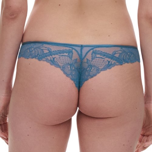 Chantelle Orangerie Dream bleu culotte string