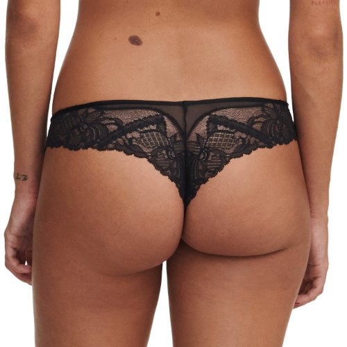 Chantelle Orangerie Dream noir culotte string