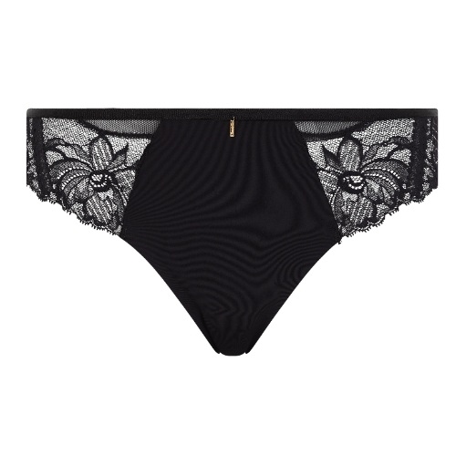 Chantelle Orangerie Dream noir culotte string