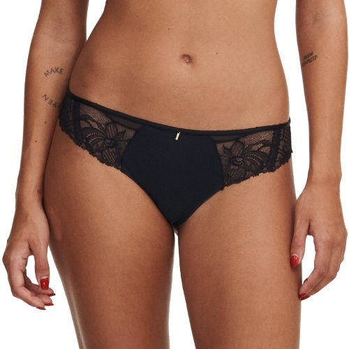 Chantelle Orangerie Dream noir culotte string