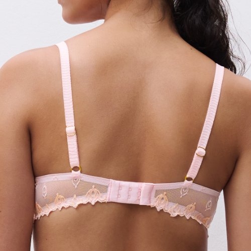 Chantelle Champ Elysees rose soutien-gorge sans forme