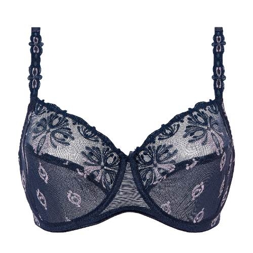 Chantelle Champ Elysees bleu marine soutien-gorge sans forme