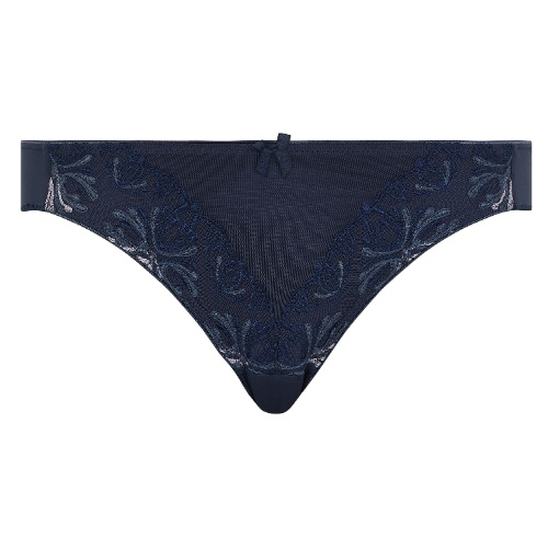 Chantelle Champ Elysees bleu marine slip