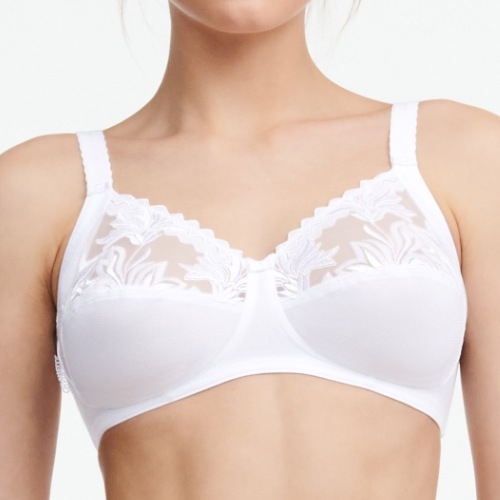 Chantelle Amazone blanc soutien-gorge sans armatures en dentelle