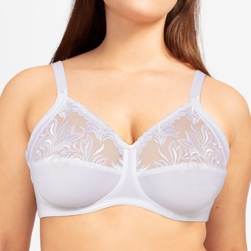 Chantelle Amazone blanc soutien-gorge sans armatures en dentelle