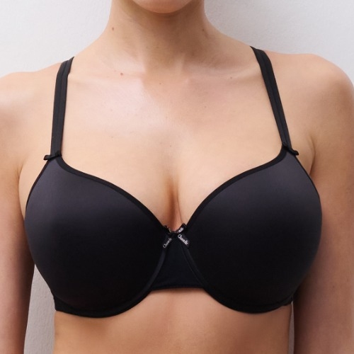 Chantelle Basic Invisible noir soutien-gorge rembourré