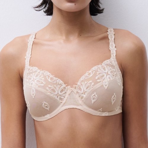 Chantelle Champ Elysees sable soutien-gorge sans forme