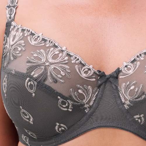 Chantelle Champ Elysees gris soutien-gorge sans forme