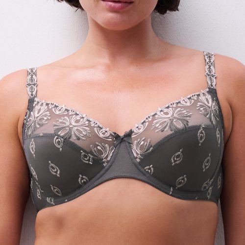 Chantelle Champ Elysees gris soutien-gorge sans forme