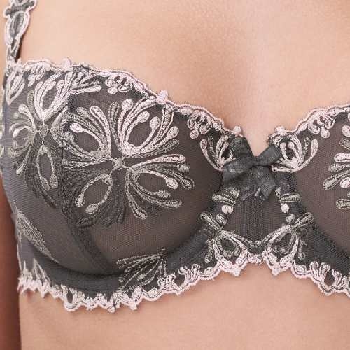 Chantelle Champ Elysees gris soutien-gorge sans forme