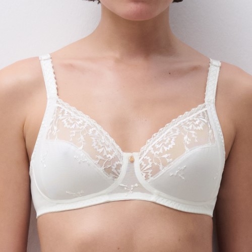 Chantelle Every Curve blanc soutien-gorge sans armatures en dentelle
