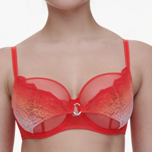 Chantelle Crush rouge soutien-gorge sans forme