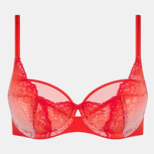 Chantelle Crush rouge soutien-gorge sans forme