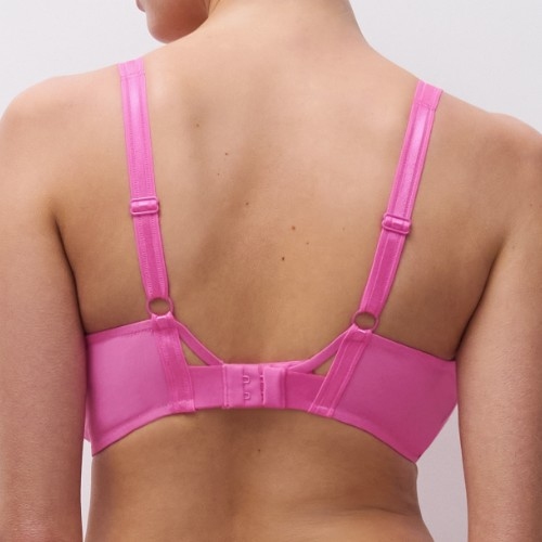 Chantelle Crush rose soutien-gorge sans armatures en dentelle