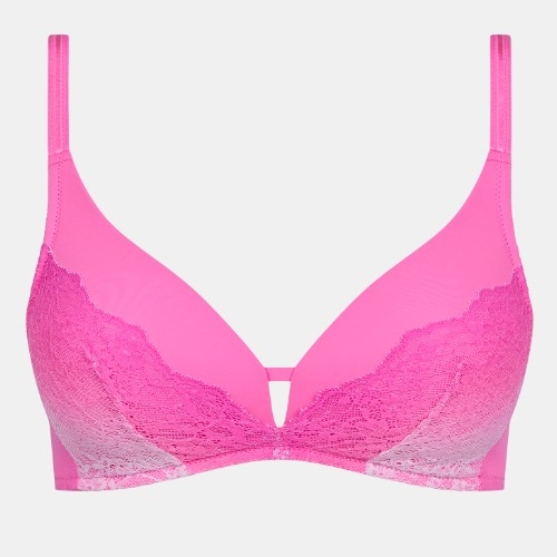 Chantelle Crush rose soutien-gorge sans armatures en dentelle