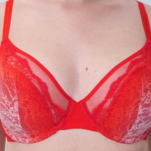 Chantelle Crush rouge soutien-gorge rembourré