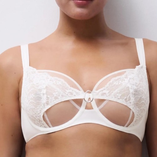Chantelle Crush blanc soutien-gorge sans forme