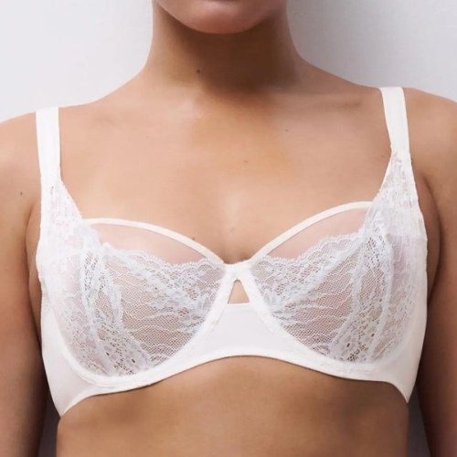Chantelle Crush blanc soutien-gorge sans forme