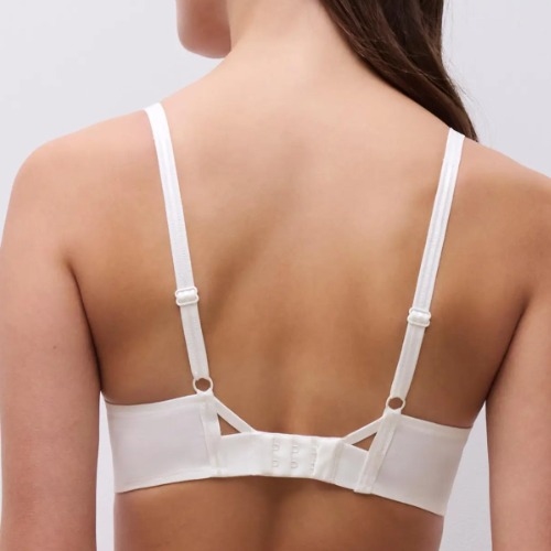 Chantelle Crush blanc soutien-gorge sans armatures en dentelle